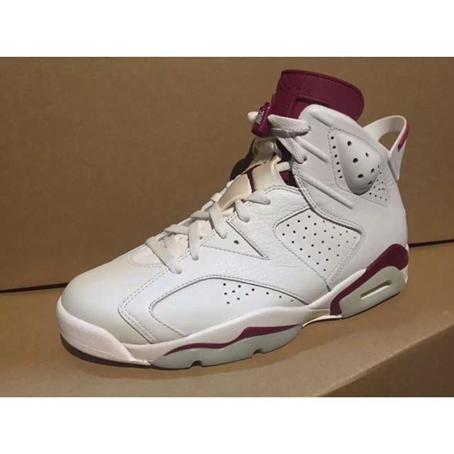 Air Jordan 6 Maroon 384664 116